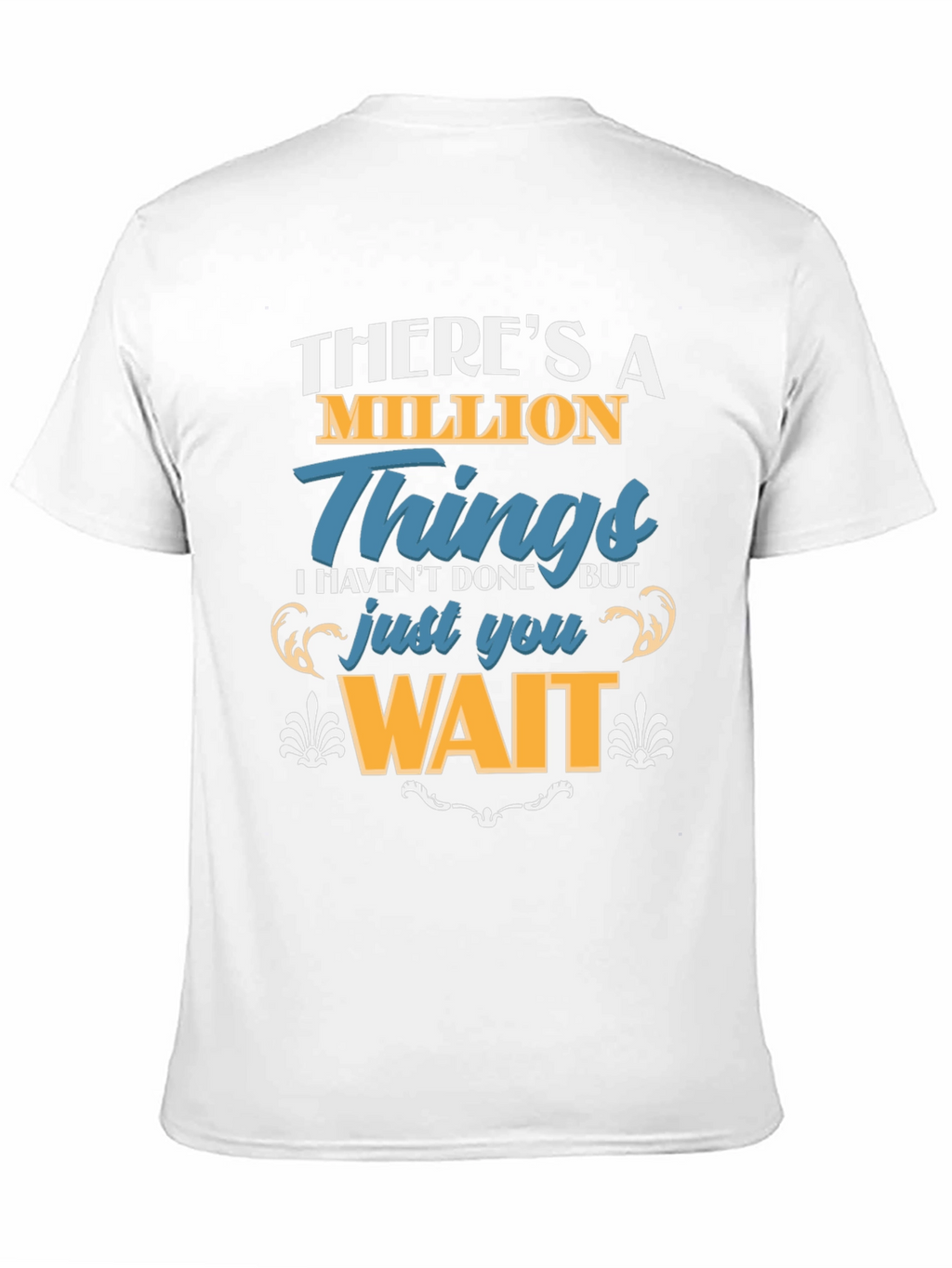 Million Things Black Graphic T-Shirt
