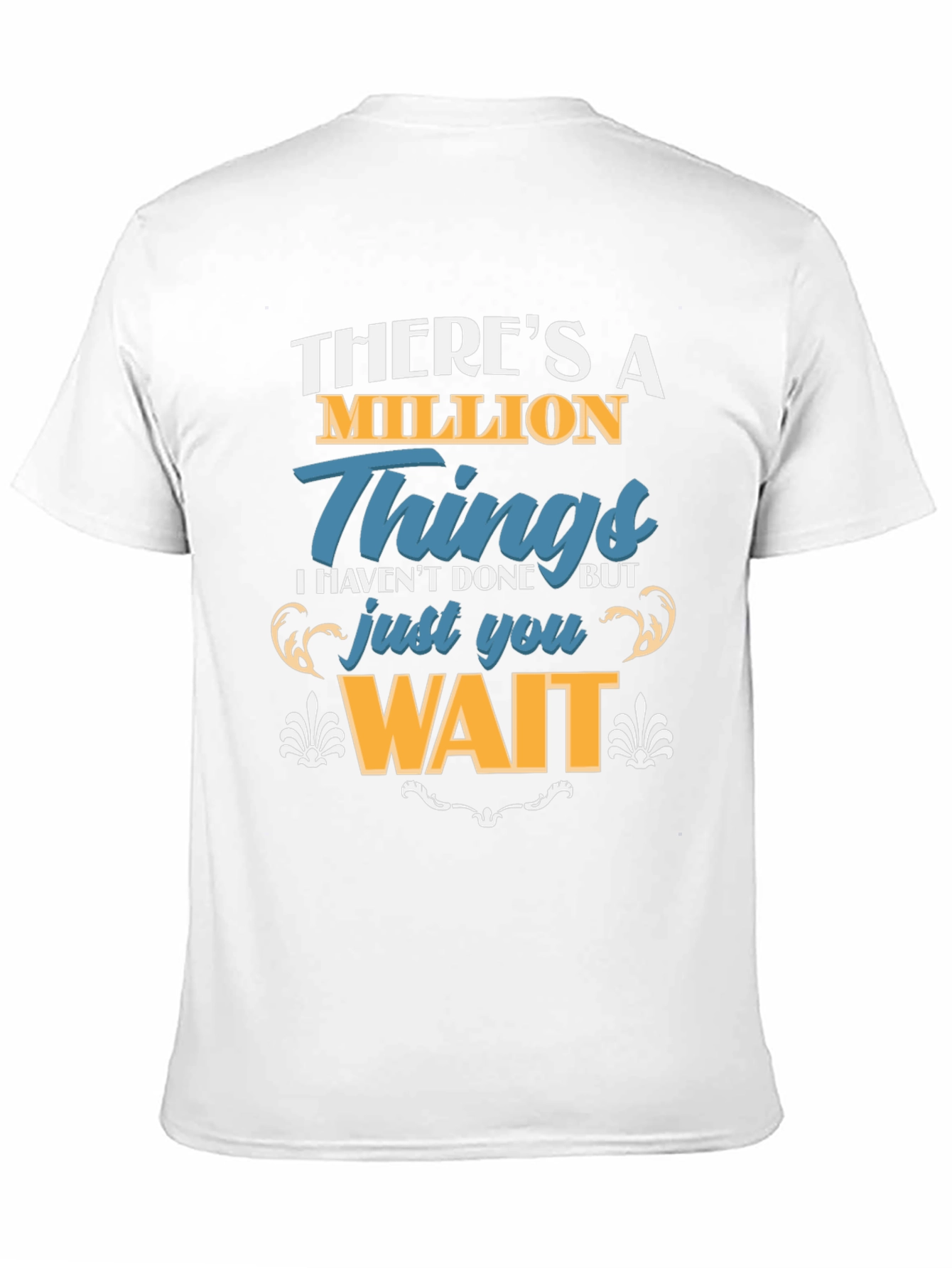 Million Things Black Graphic T-Shirt