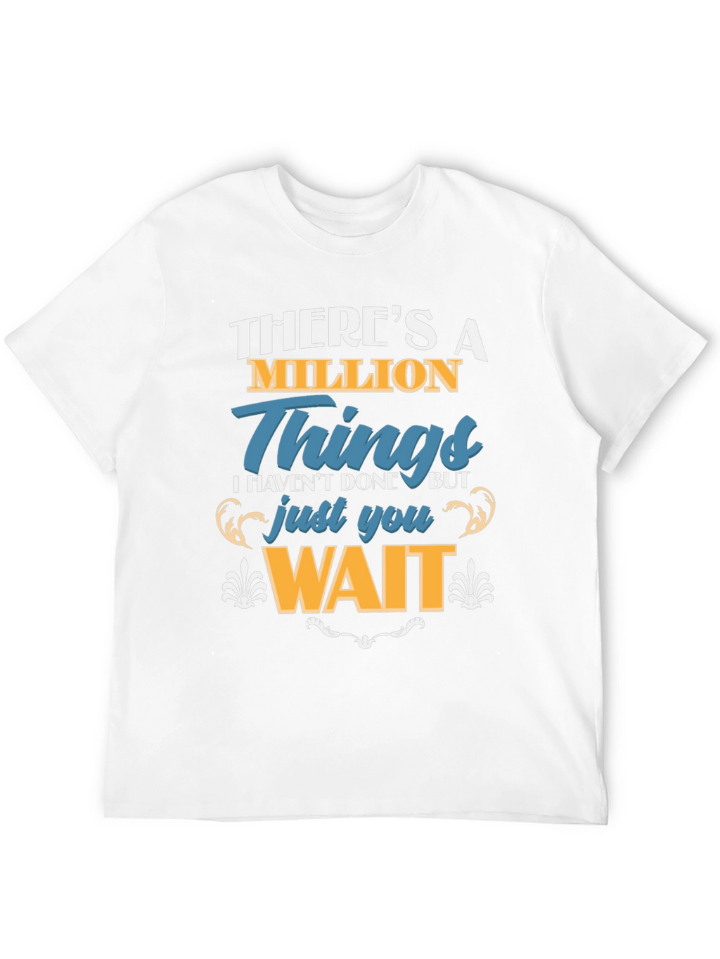 Million Things Black Graphic T-Shirt