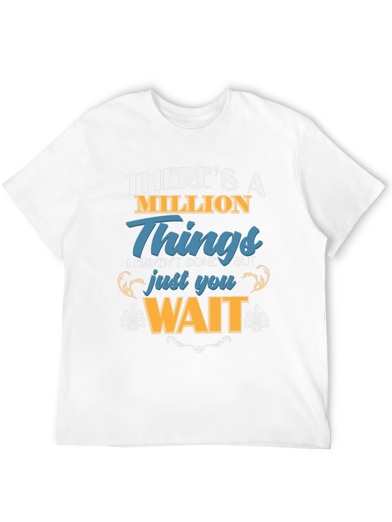 Million Things Black Graphic T-Shirt