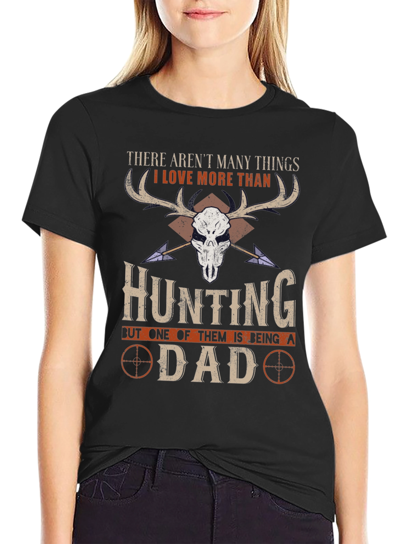 Hunting Dad T-Shirt - Gift for Hunters & Fathers