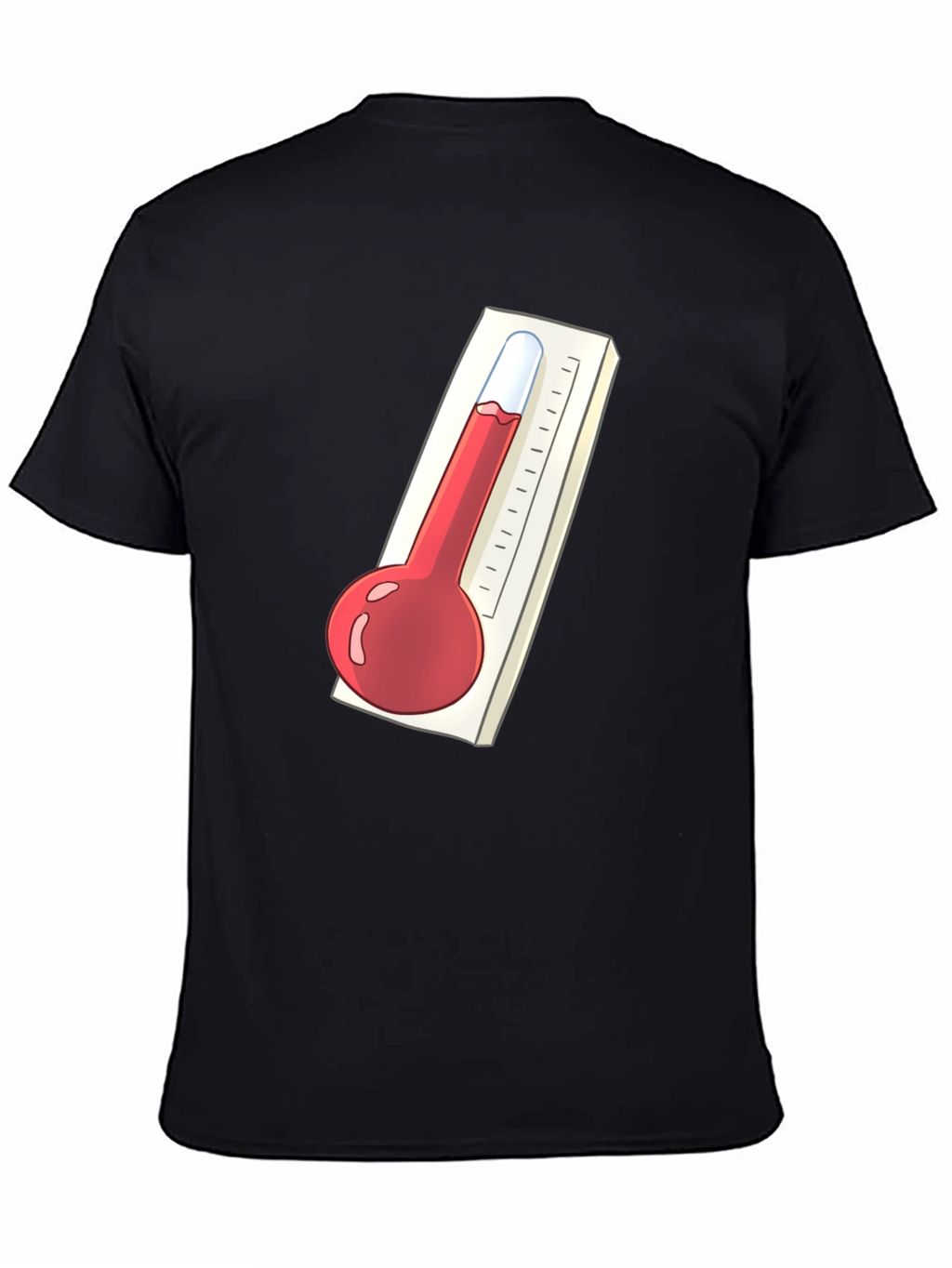 Thermometer Graphic Tee - Unisex Black T-Shirt