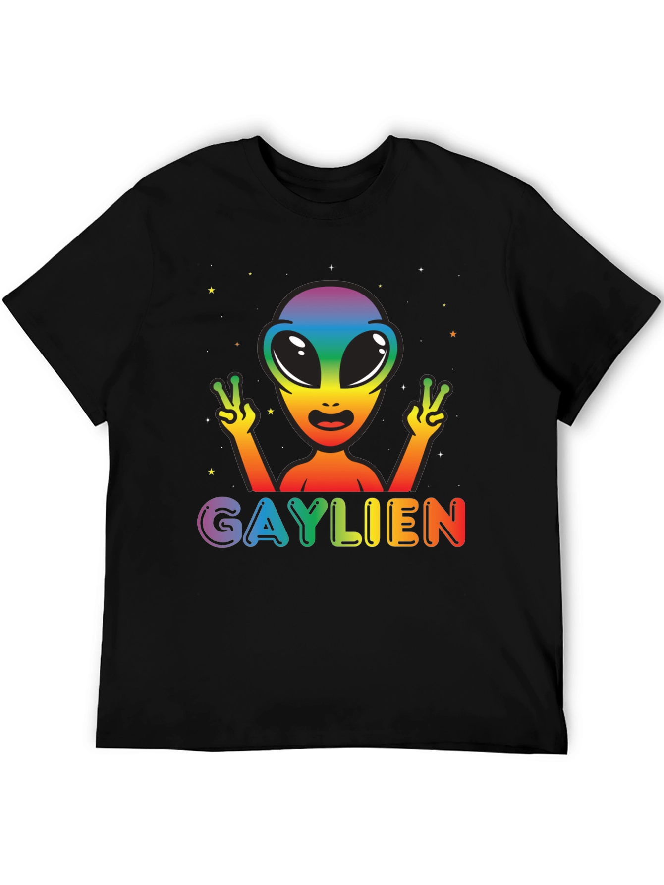Gaylien Rainbow Pride T-Shirt
