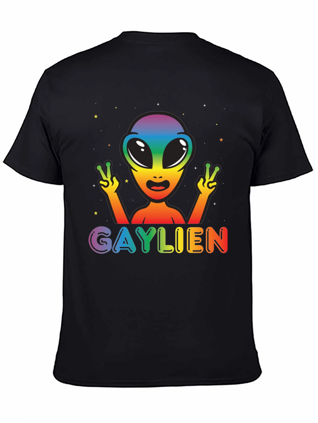 Gaylien Rainbow Pride T-Shirt