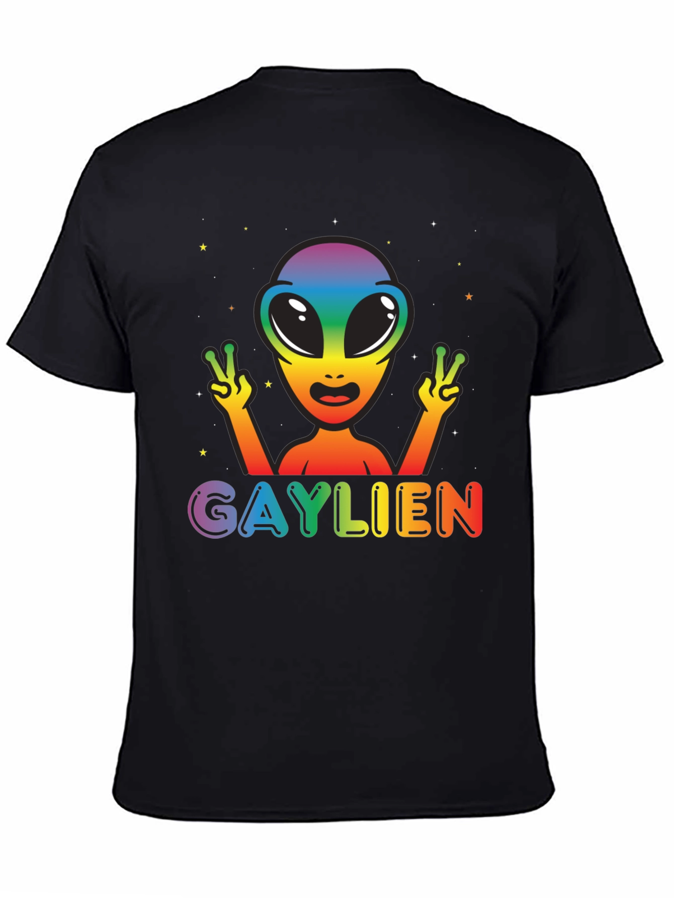 Gaylien Rainbow Pride T-Shirt
