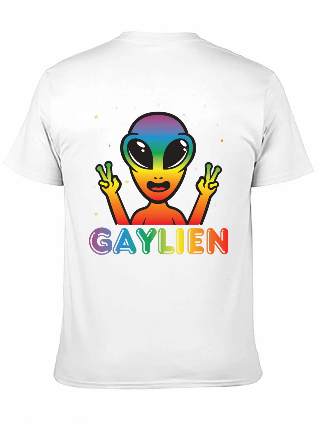 Gaylien Rainbow Pride T-Shirt