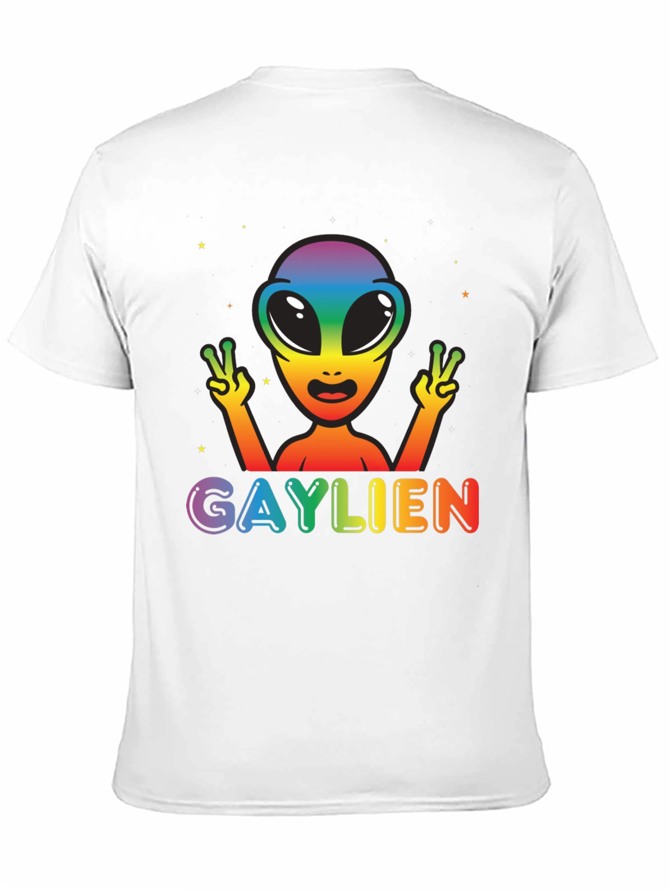 Gaylien Rainbow Pride T-Shirt