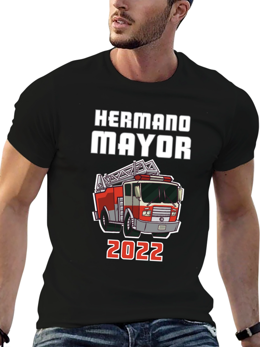 Hermano Mayor Firetruck T-Shirt - 2022