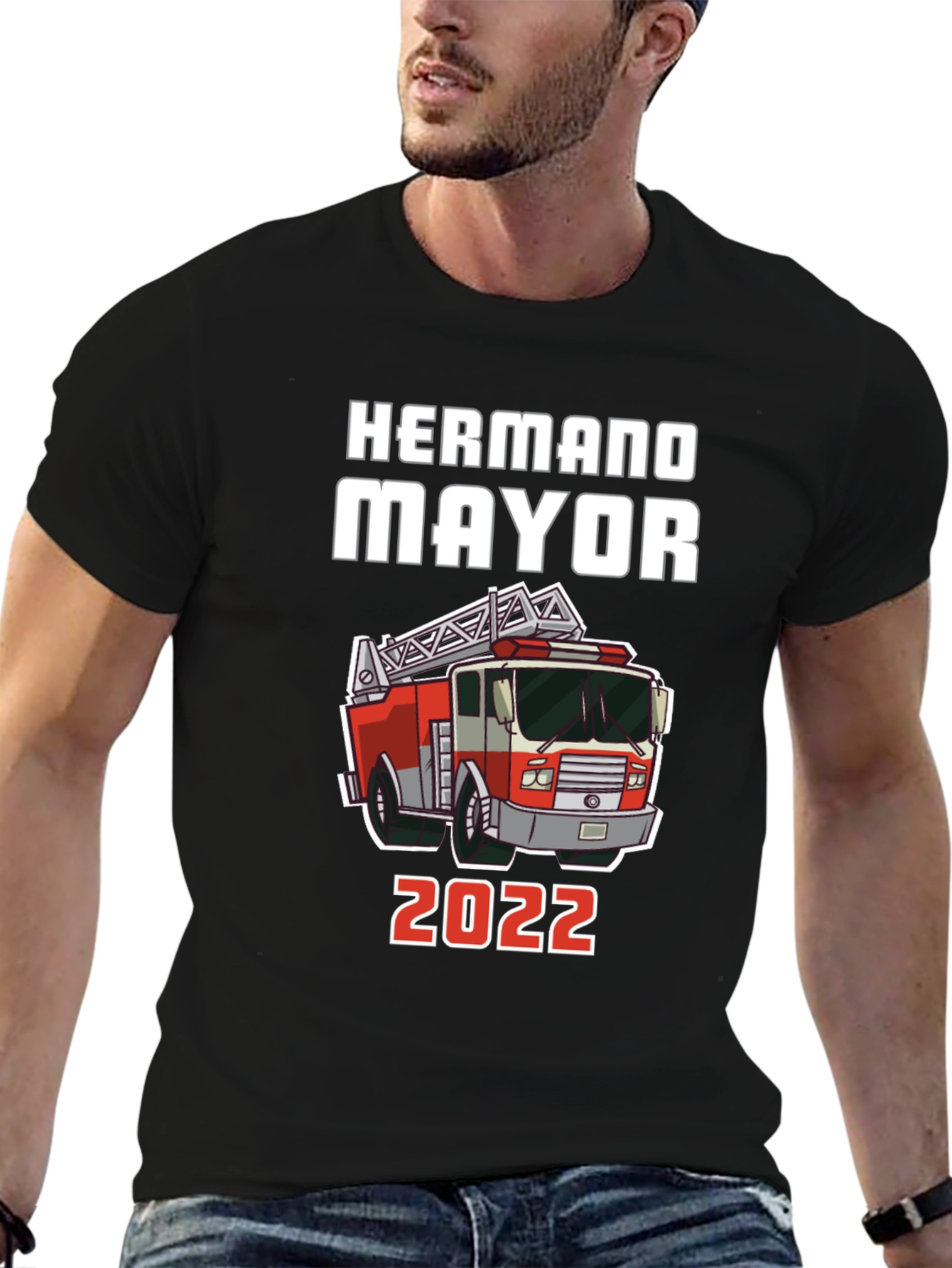Hermano Mayor Firetruck T-Shirt - 2022