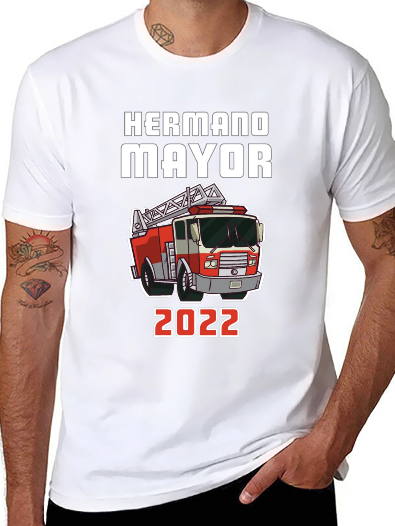 Hermano Mayor Firetruck T-Shirt - 2022