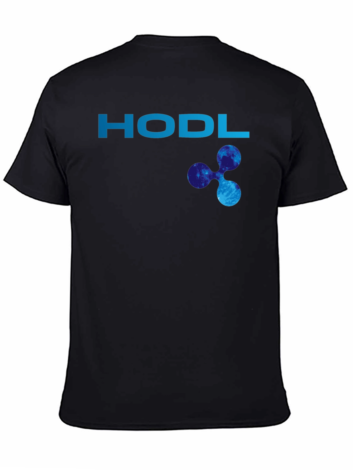 HODL XRP Cryptocurrency Black T-Shirt