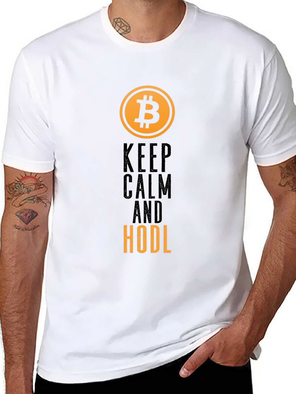 Bitcoin HODL T-Shirt - Crypto Investor Apparel