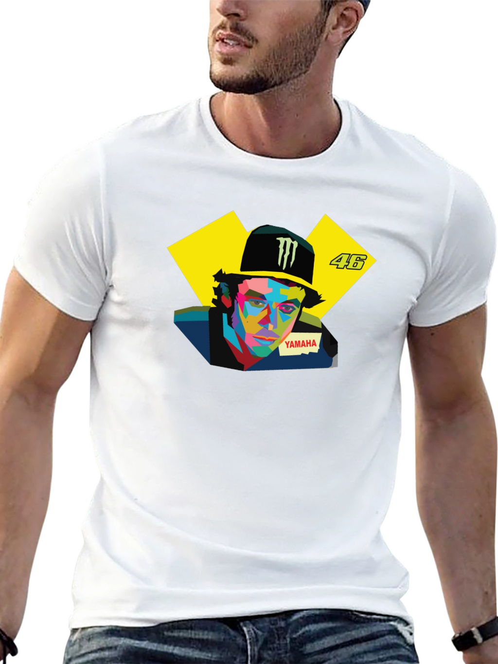 Valentino Rossi 46 Graphic T-Shirt
