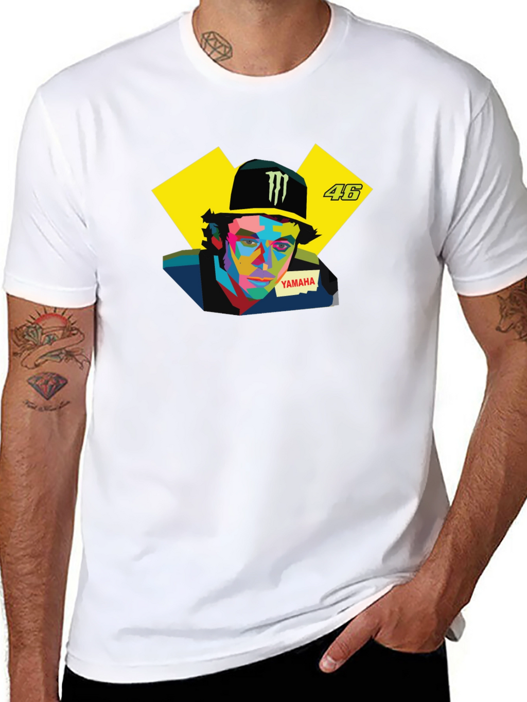 Valentino Rossi 46 Graphic T-Shirt