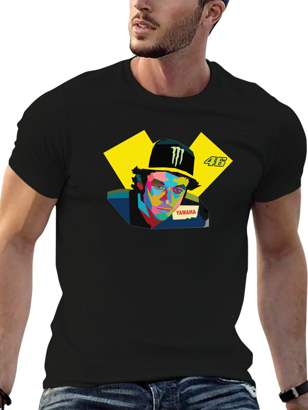 Valentino Rossi 46 Graphic T-Shirt