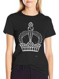 Crown Graphic Tee - Black T-Shirt