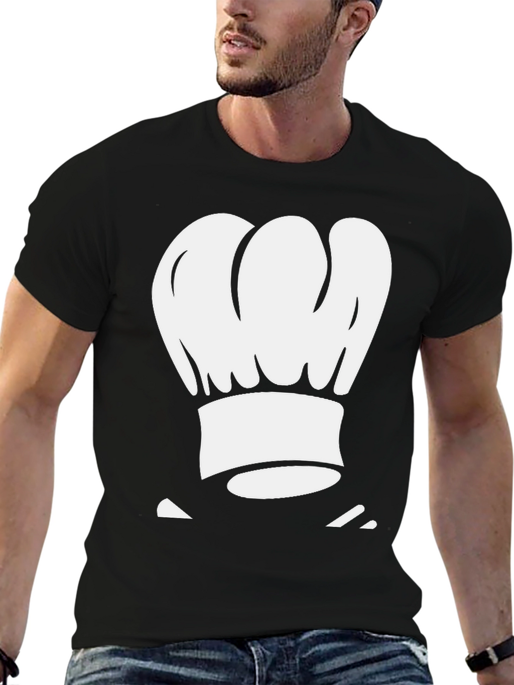 Chef Hat Graphic Tee - Culinary Humor T-Shirt