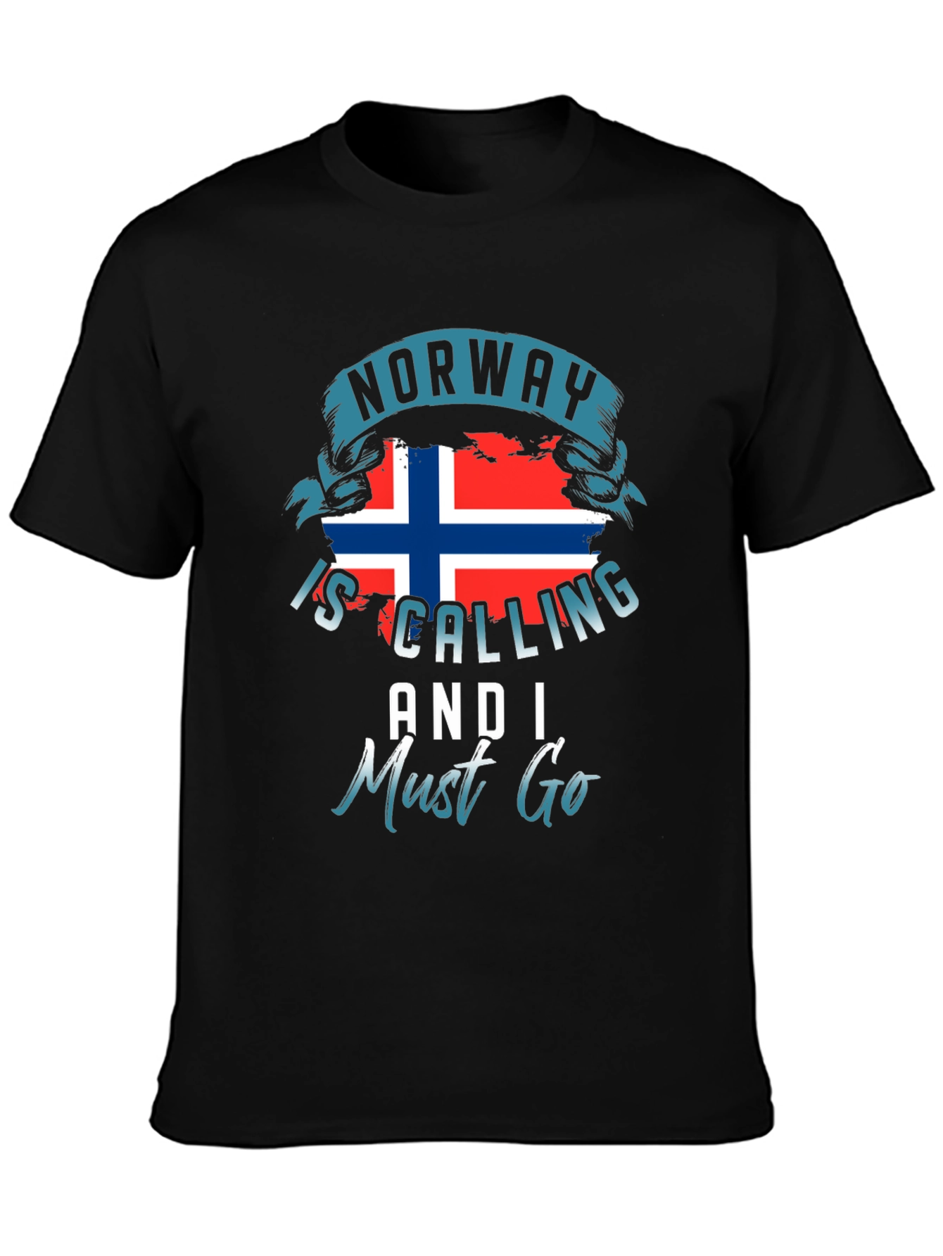 Norway Calling T-Shirt - Travel Adventure Tee