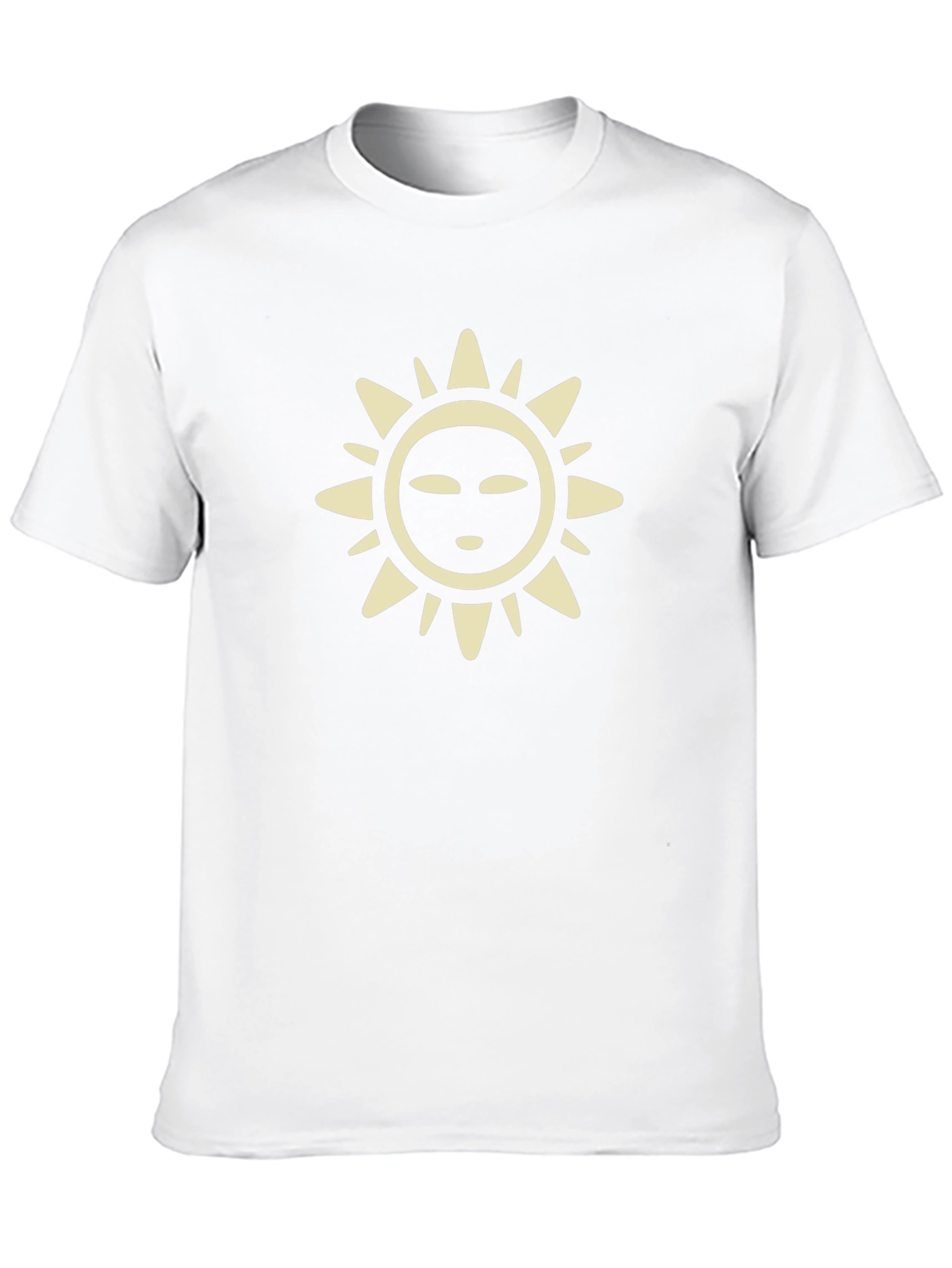 Sun Graphic Tee - Casual Black T-Shirt