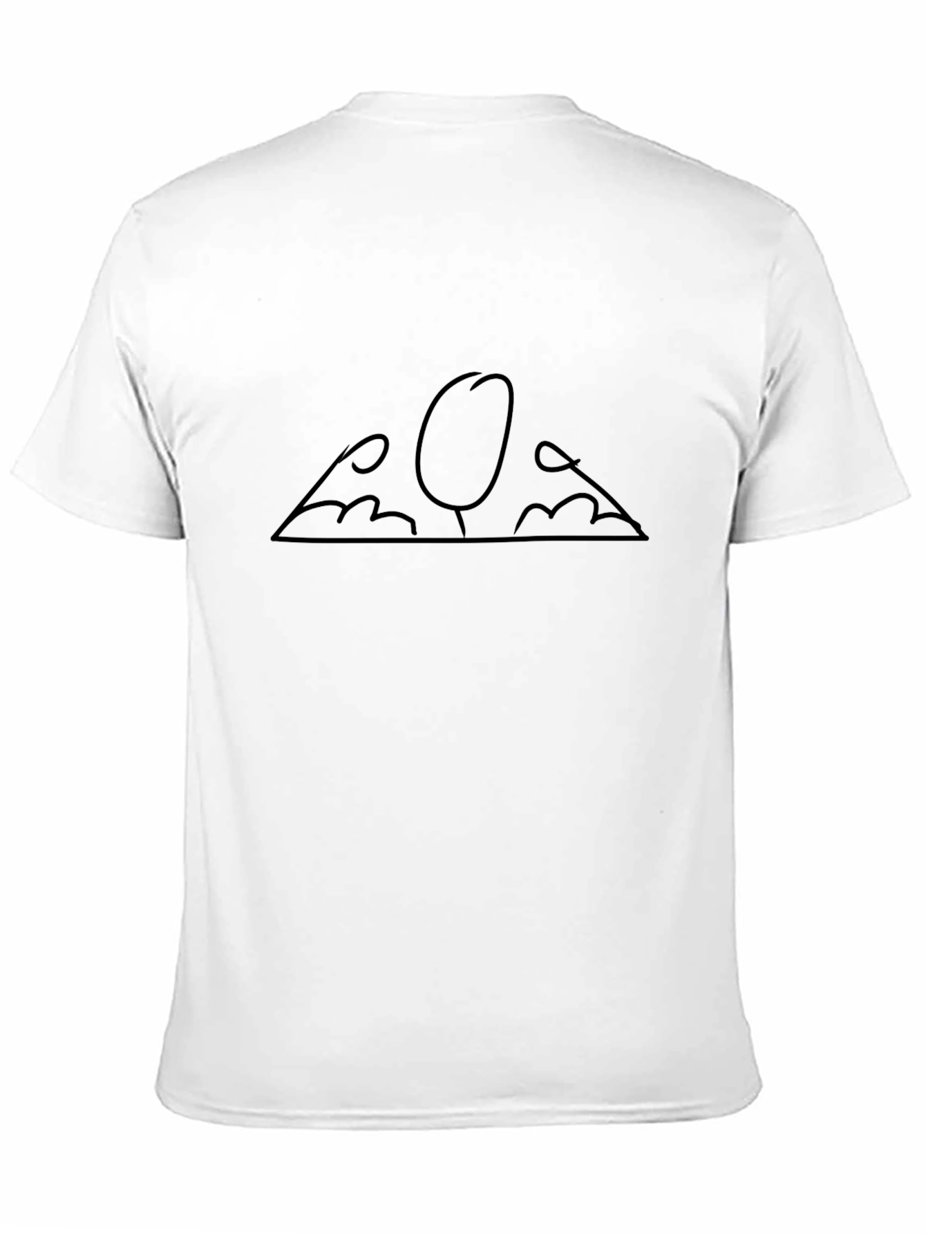 Stick Figure Bodybuilding T-Shirt - Black