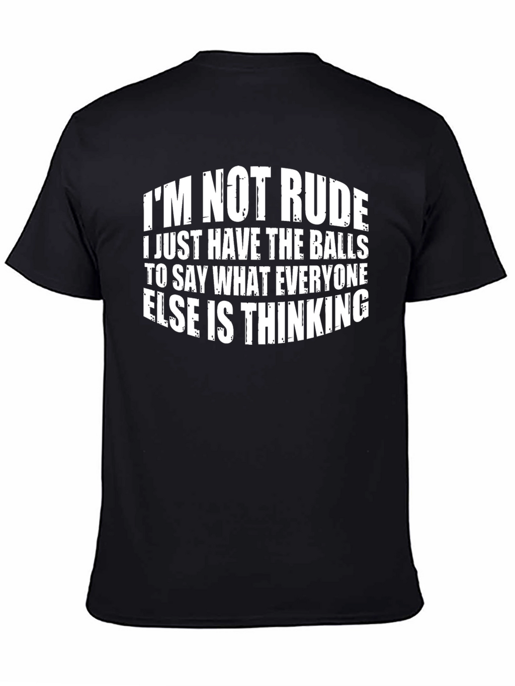Im Not Rude Graphic Tee - Bold Statement Shirt