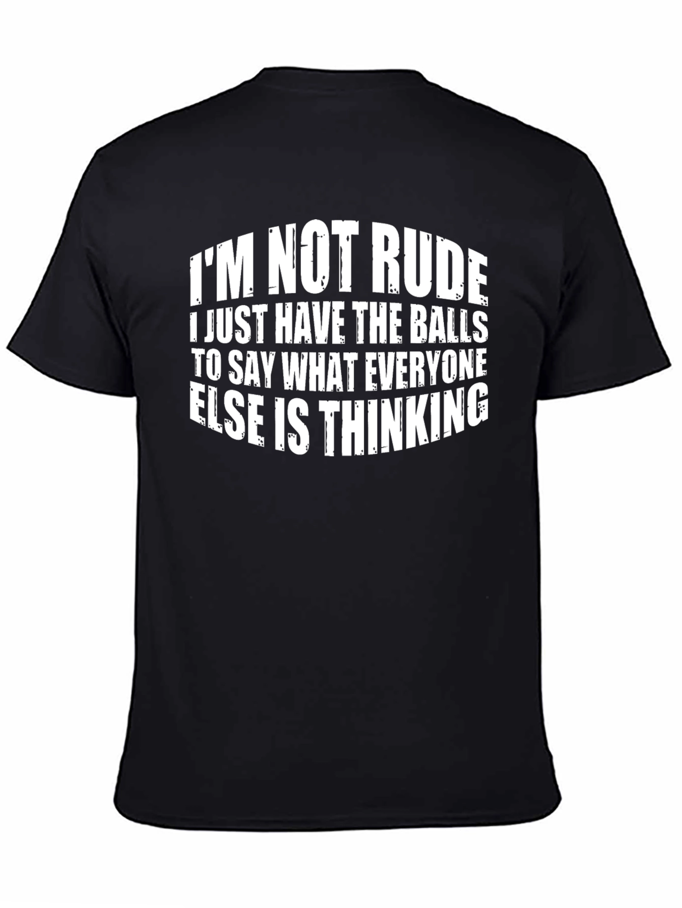 Im Not Rude Graphic Tee - Bold Statement Shirt
