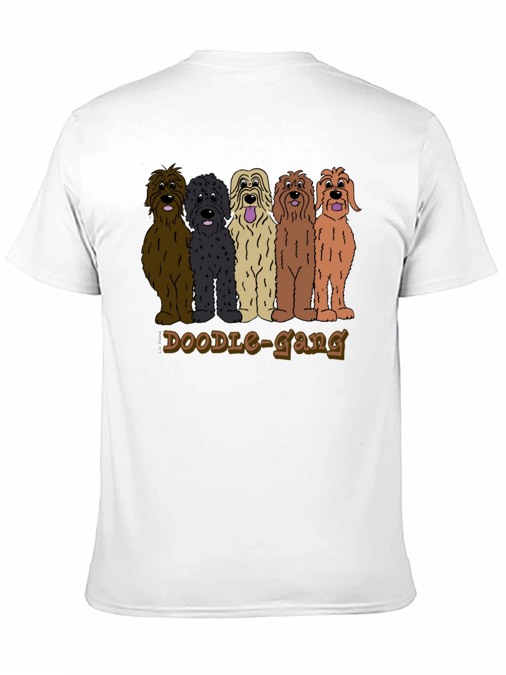 Doodle Gang Graphic Tee - Dog Lover T-Shirt