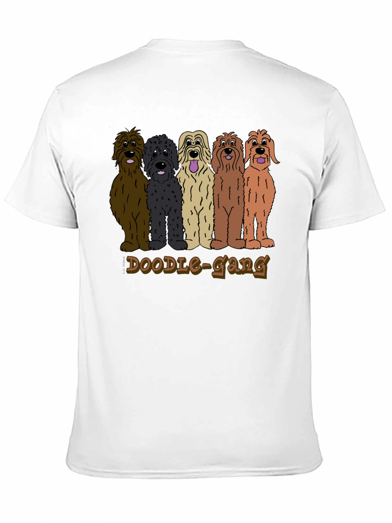 Doodle Gang Graphic Tee - Dog Lover T-Shirt