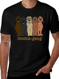 Doodle Gang Graphic Tee - Dog Lover T-Shirt