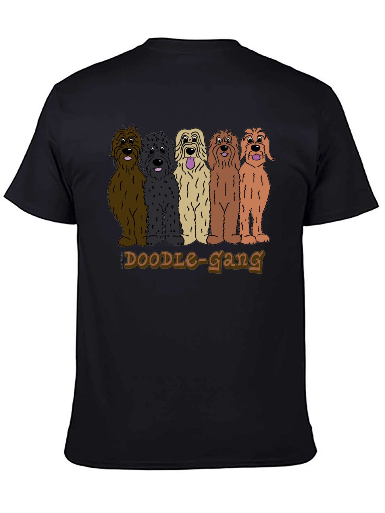 Doodle Gang Graphic Tee - Dog Lover T-Shirt