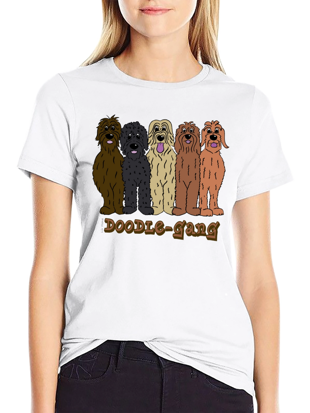 Doodle Gang Graphic Tee - Dog Lover T-Shirt