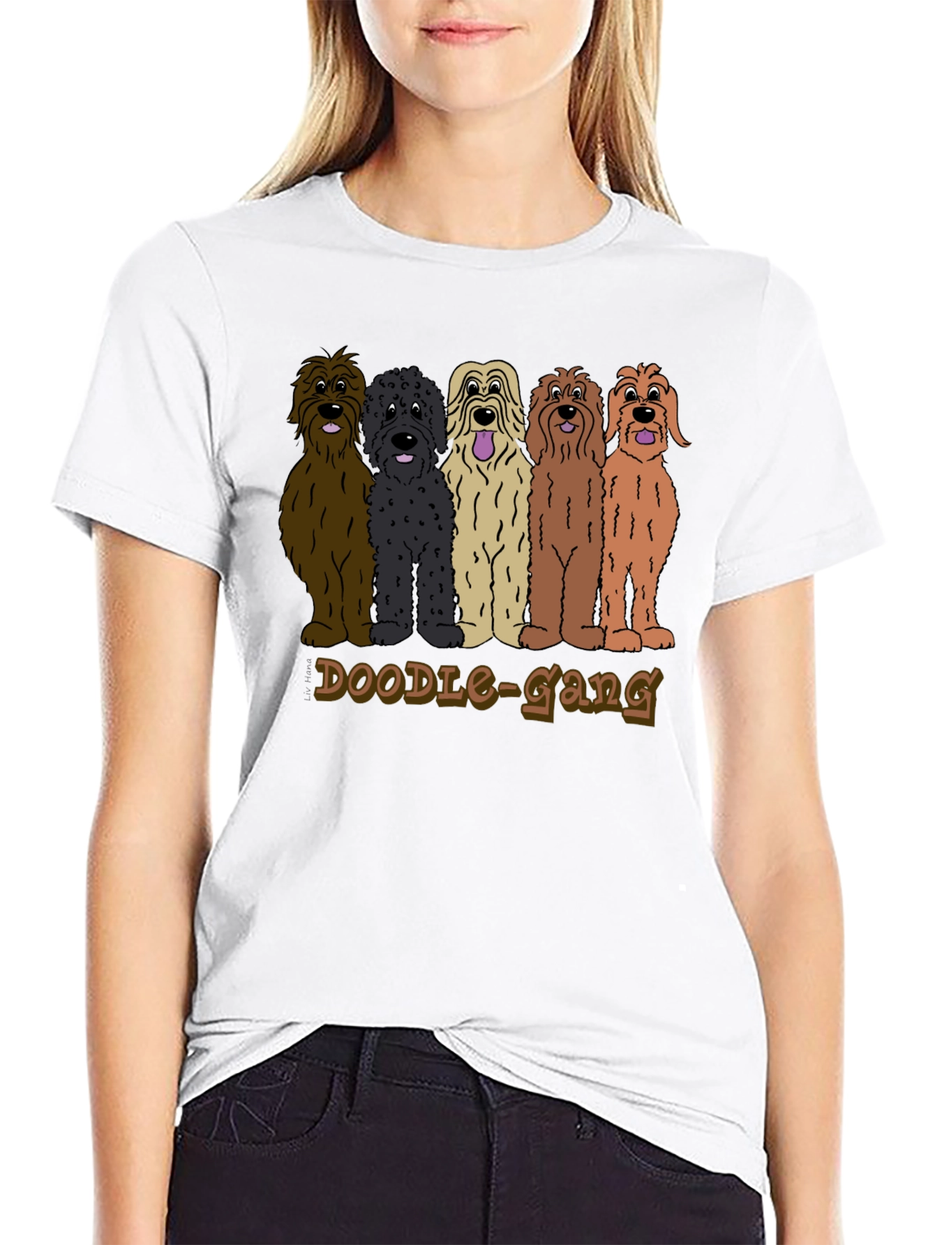 Doodle Gang Graphic Tee - Dog Lover T-Shirt