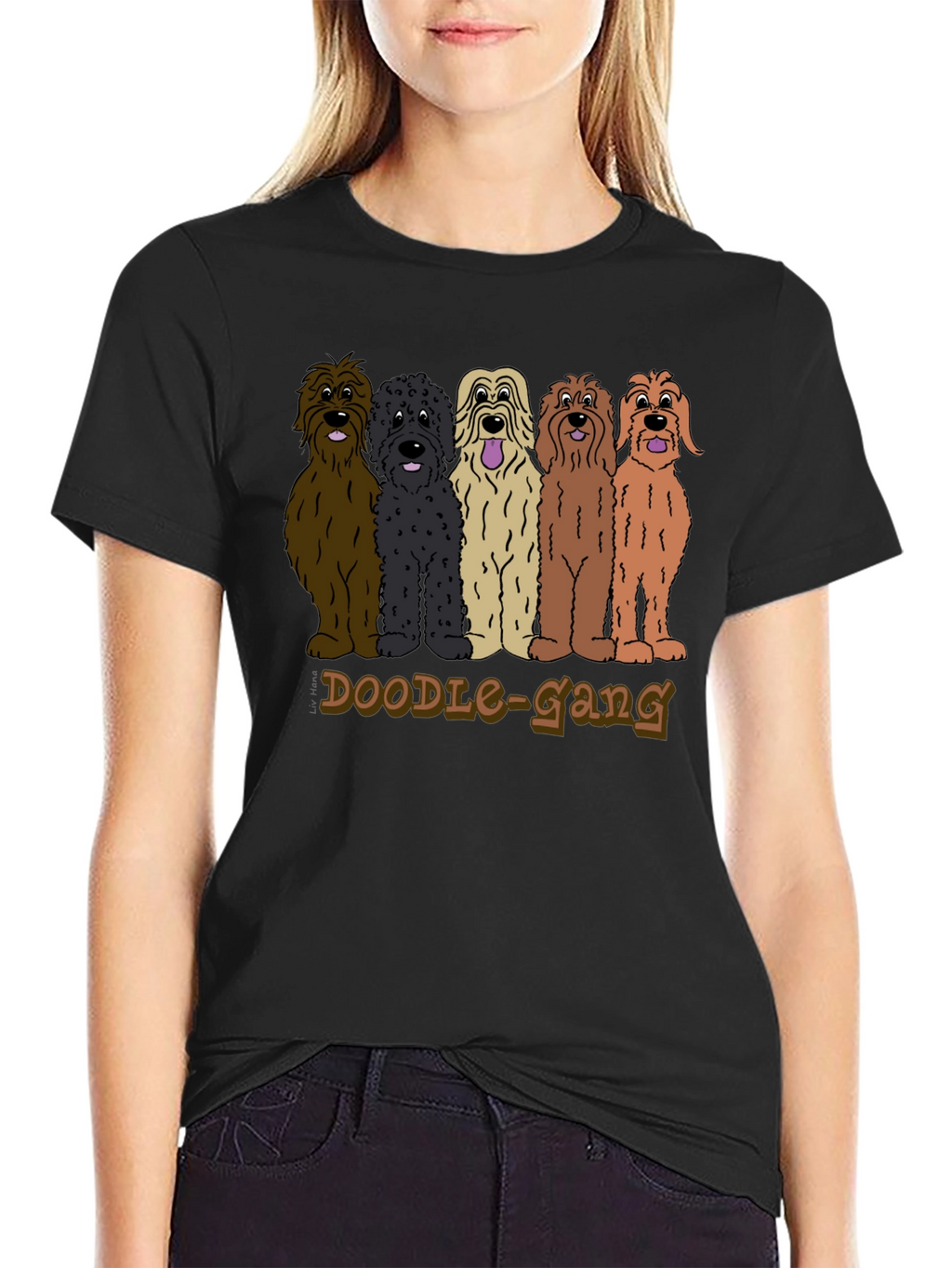 Doodle Gang Graphic Tee - Dog Lover T-Shirt