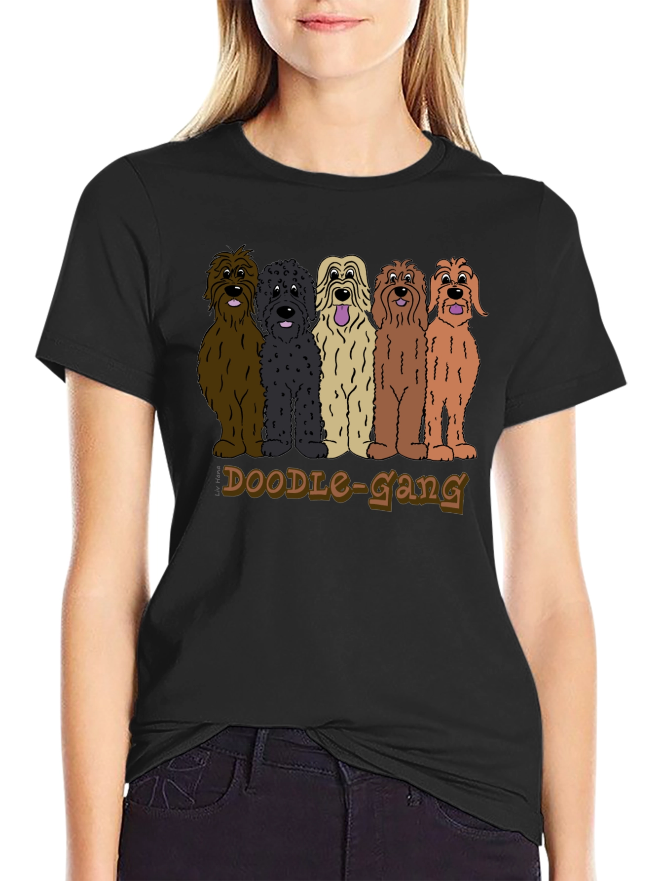 Doodle Gang Graphic Tee - Dog Lover T-Shirt