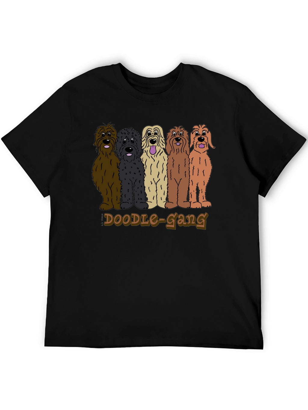 Doodle Gang Graphic Tee - Dog Lover T-Shirt