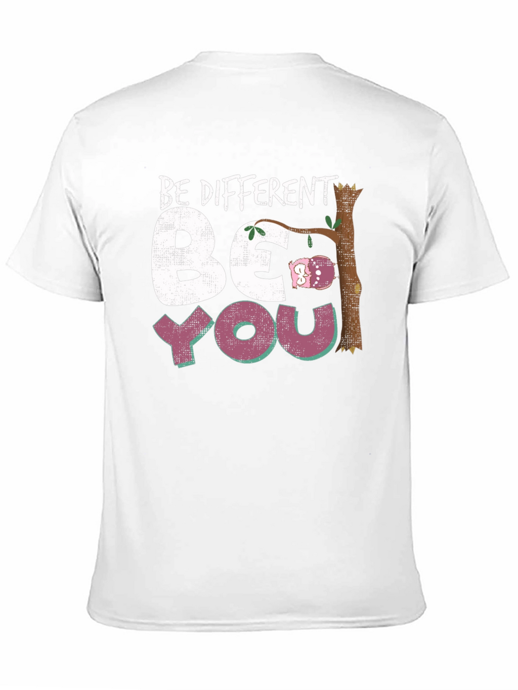 Be Different Be You Owl Graphic Tee