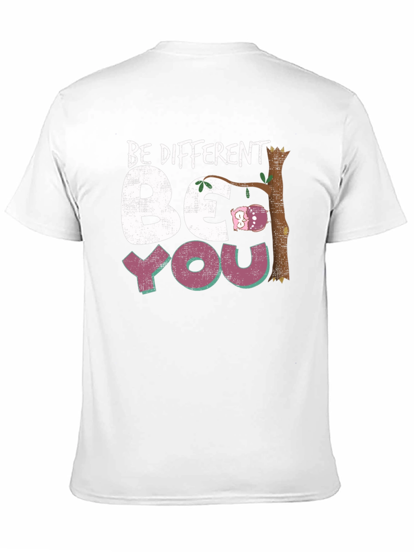 Be Different Be You Owl Graphic Tee