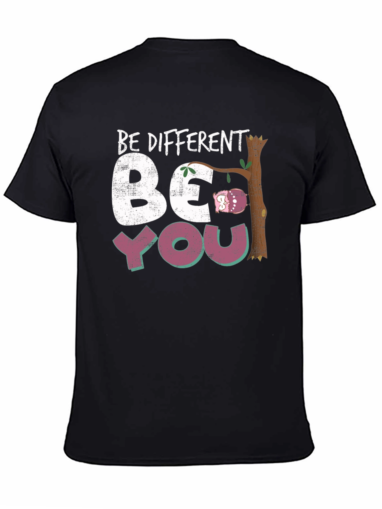 Be Different Be You Owl Graphic Tee