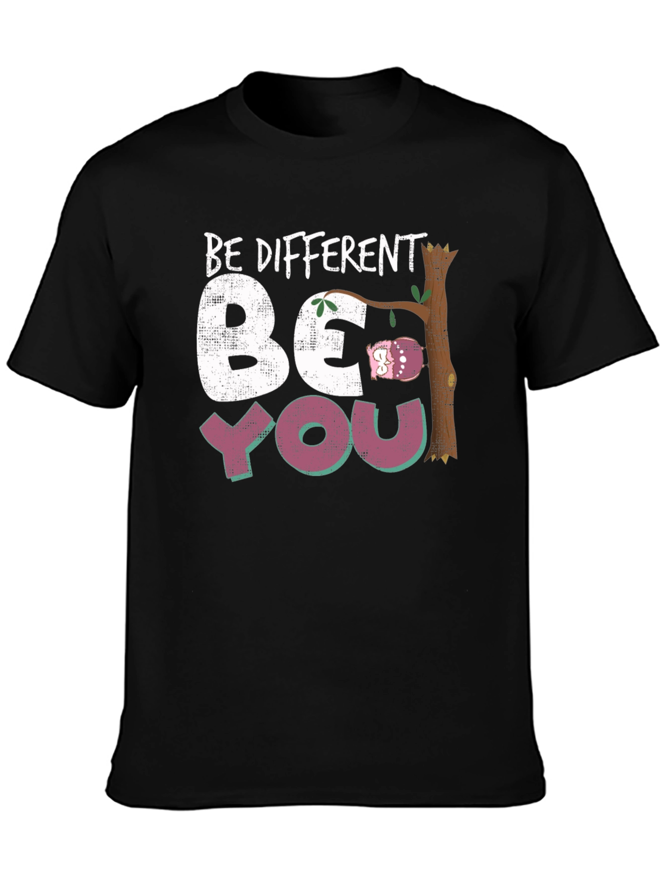 Be Different Be You Owl Graphic Tee