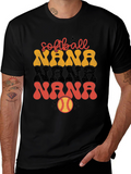 Softball Nana Graphic T-Shirt