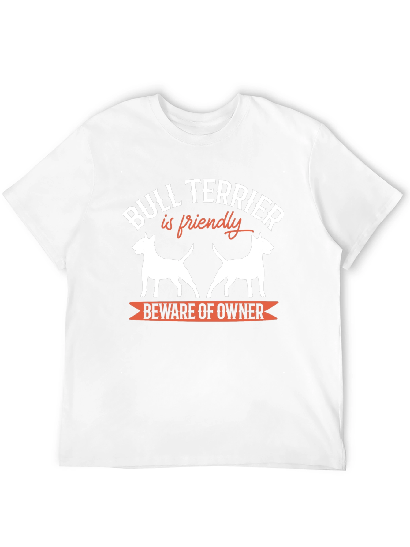 Bull Terrier Funny Graphic T-Shirt