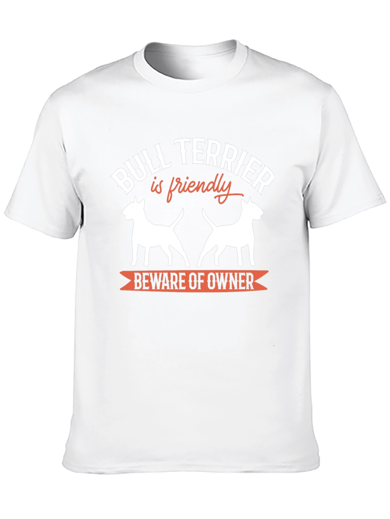 Bull Terrier Funny Graphic T-Shirt