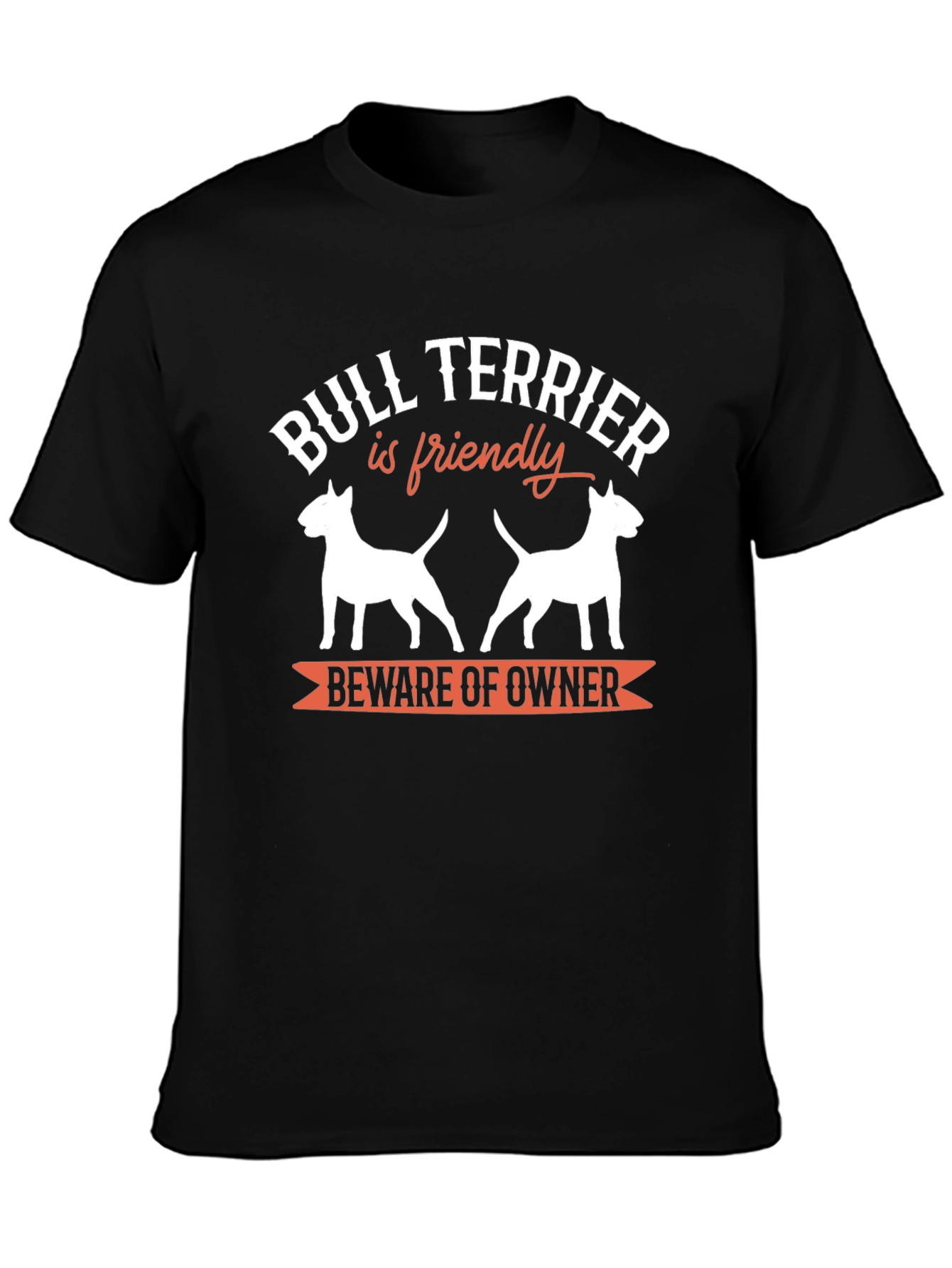 Bull Terrier Funny Graphic T-Shirt