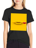 Emoji Kiss Graphic T-Shirt