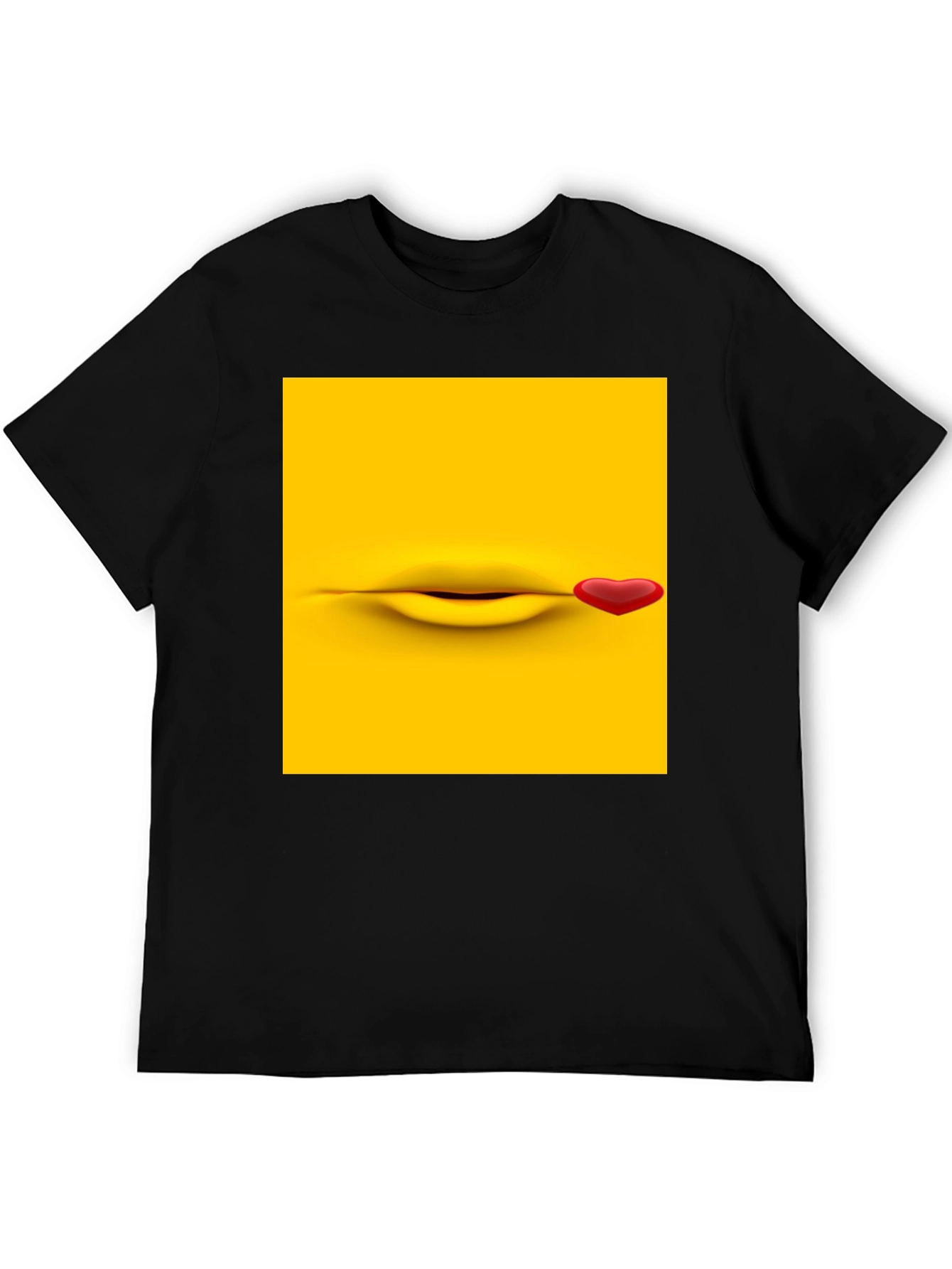 Emoji Kiss Graphic T-Shirt