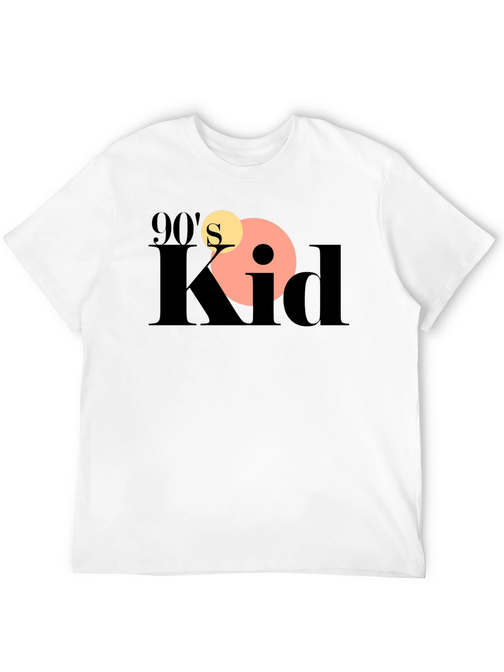 90s Kid Graphic Tee - Black
