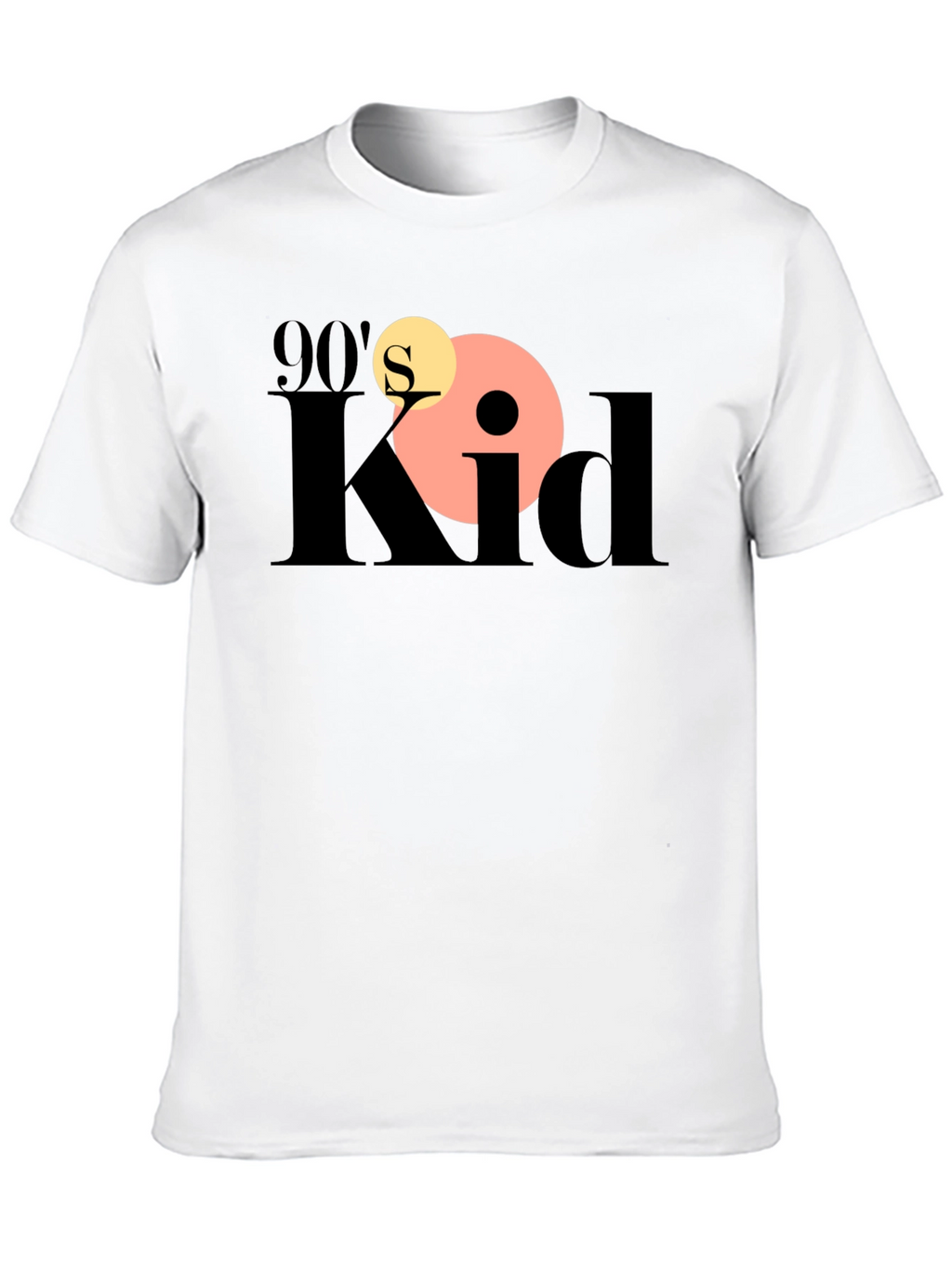 90s Kid Graphic Tee - Black