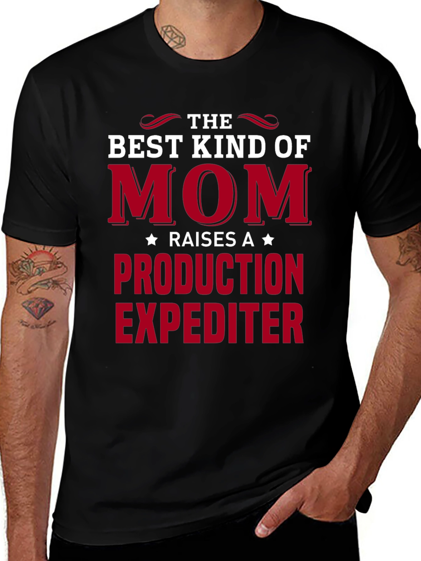 Best Mom Raises Production Expediter T-Shirt