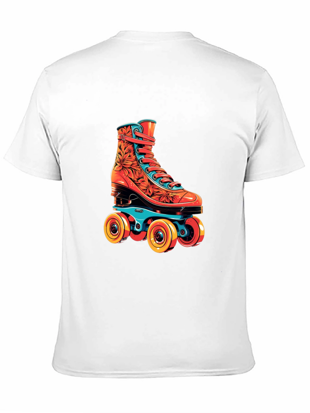 Retro Roller Skate Graphic Tee