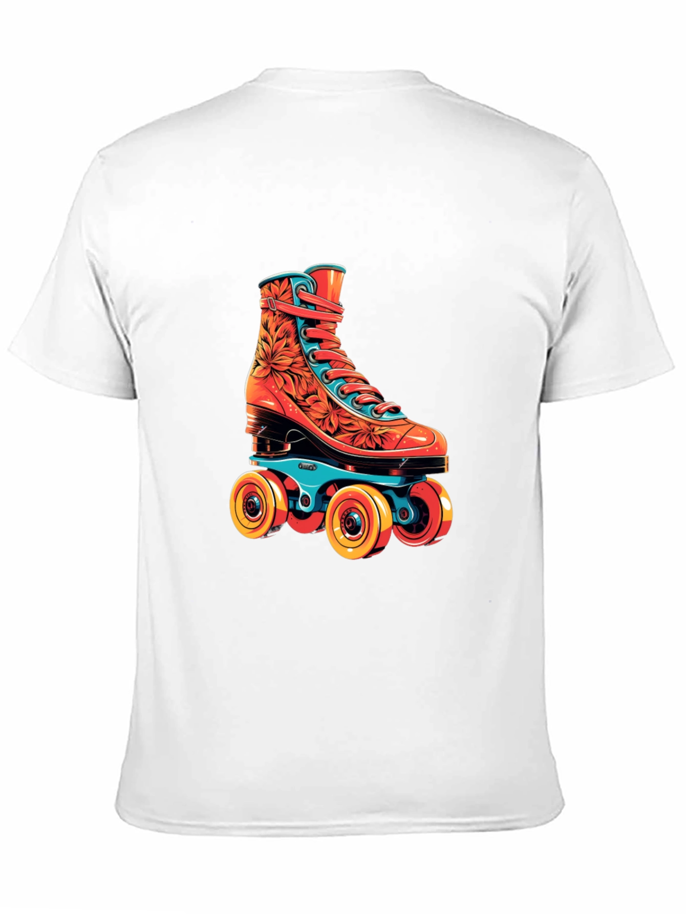 Retro Roller Skate Graphic Tee